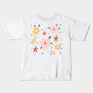 Spring floral t-shirt Kids T-Shirt